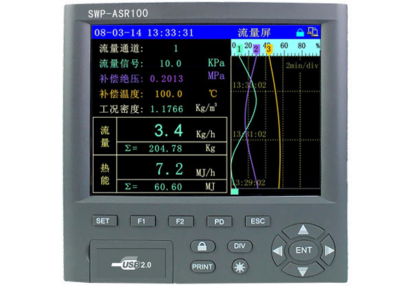 SWP-ASR无纸记录仪（流量型）